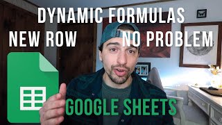New Row, No Work! Array_Constrain() - Automatic Formulas in Google Sheets