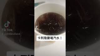 汽水轉運法，我最近運氣不好，被卡到陰，去問三太子，太子要我喝汽水轉運😎 #沒鬼之夜 #三太子