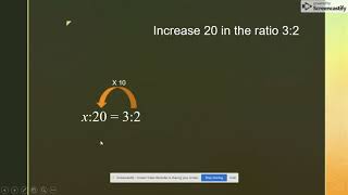 Increasing and Decreasing an amount by a given ratio