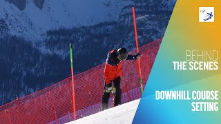 Downhill Course Setting Behind the Scenes | FIS Alpine