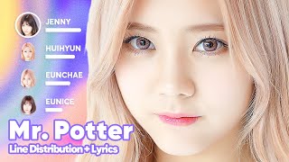 DIA - Mr. Potter (Line Distribution + Lyrics Karaoke) PATREON REQUESTED