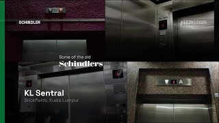 KL Sentral | Some of the old Schindler elevators