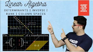 Matrix Determinants ,Inverse , Rank , Column Space | Linear Algebra | Maths For Data Science