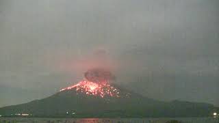 November 13, 2019, ~ 桜島 Large Explosion (Real-Time) ~ Sakurajima Volcano, Japan