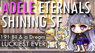 Maplestory Adele Shining Star Force Gains/Loss (Eternals to 22) LUCKIEST SF EVER!!!