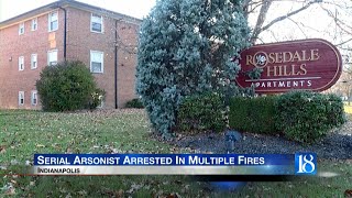 Serial arsonist arrested in multiple fires