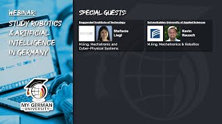 Webinar: Study Robotics & Artificial Intelligence in Germany