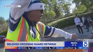 Beloved school crossing guard retiring