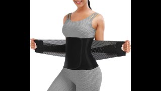 #ChongErfei Waist Trainer Belt for Women Man - Waist Trimmer Weight Loss Ab Belt - Slimming Body