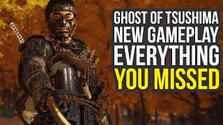 Ghost Of Tsushima Gameplay Looks Amazing - FULL BREAKDOWN With Everything You Missed