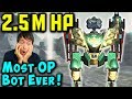 2,500,000 HP FALCON with OP Pilot Skill Traditionalist War Robots Mk2 Gameplay WR