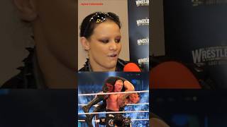 Shayna Baszler's reaction to Brock Lesnar breaking The Streak at WrestleMania 30 #shorts #wwe