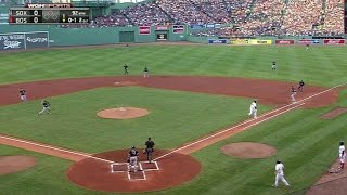 CWS@BOS: Gonzalez retires Papi on bunt attempt