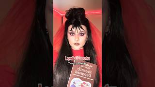 ZODIAC SIGNS AS BEETLEJUICE CHARACTERS pt 2! Lydia Deetz makeup #halloween #beetlejuice