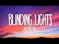 The Weeknd - Blinding Lights (Lyrics)