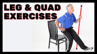 3 Best Leg & Quad Exercises At Home, Body Weights; Beginner to Advanced
