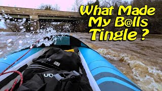 Inflatable Kayaking - River Don After Storms - Aquaglide Chelan