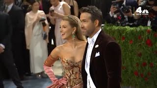 Blake Lively’s 2022 MET GALA Dress Unfurls Into a New Look on the Red Carpet | N
