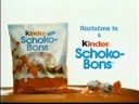 kinder schoko bons reklama