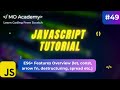 ES6+ Features in JavaScript | let, const, arrow functions, destructuring & more (2025–2026)
