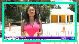 Supply chain crisis delays some local projects and purchases
