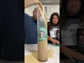 Worlds largest Starbucks Frappuccino ￼