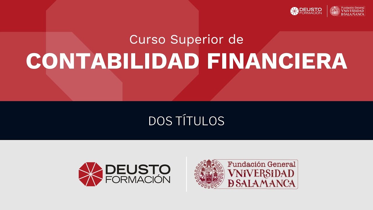 DFO | Curso Superior De Contabilidad Financiera - YouTube