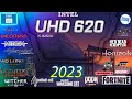 Intel UHD 620 | i7 8250u in 15 games   |  2023-2024