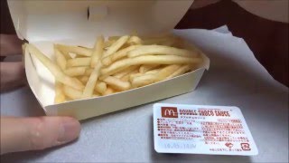 チョコソースがけが楽しい!!｢マックチョコポテト｣【マクドナルド】