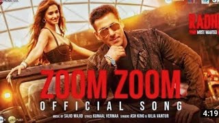 #Zoomzoomsalmankhan #radhe Zoom Zoom | Radhe - Your Most wanted bhai Salman Khan Disha patani
