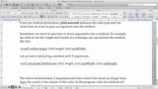 Objective C Tutorials 52 Interface Methods Declarations Continued