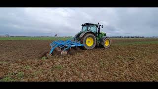 John Deere 6210R + Lemken smaragd 90/470 K