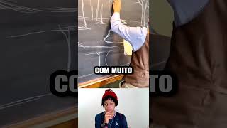 ESSE PROFESSOR É UM BAITA ARTÍSTA!