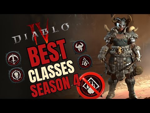 Ultimate Diablo 4 Best Class Tier List Season 4 (UPDATE)