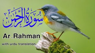 Surah Ar-Rehman Full | Surah Rahman full with Urdu translation | سورة الرحمن