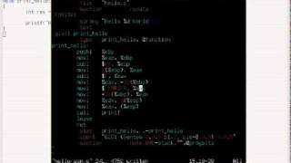 Howto generate assembly code from c-code with gcc
