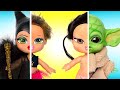 AMAZING BRATZ MAKEOVERS || Turn YOur Old Doll Into Yoda And Maleficent