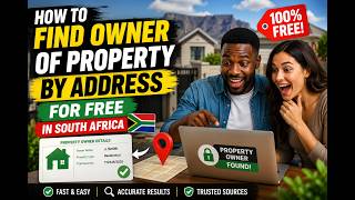 How to find owner of property by address for free in South Africa