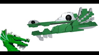 Let's Build a LEGO Dragon Head | Zundar Silverspine