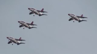 芦屋基地航空祭2012 T-4 展示飛行 2回目 JASDF Ashiya Air Show