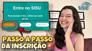 PASSO A PASSO DE COMO SE INSCREVER NO SISU 2025 | Como Fazer a Inscrição no Sisu!!!