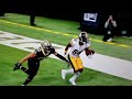 antonio brown gets crazy one handed catch in the endzone but it doesn t count