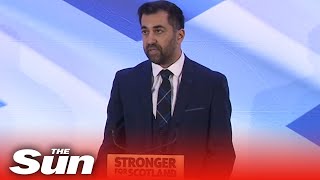 Humza Yousaf revealed as new SNP leader, taking over from Nicola Sturgeon