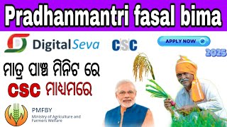 Pradhan mantri fasal bima yojana online apply full process  ( RABI) // fasal bima claim process 🔥