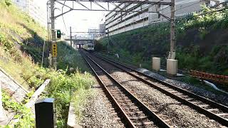 11月7日 青葉台駅 東急9000系 9009F 回送 通過