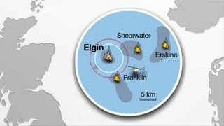 Major gas leak in the North Sea