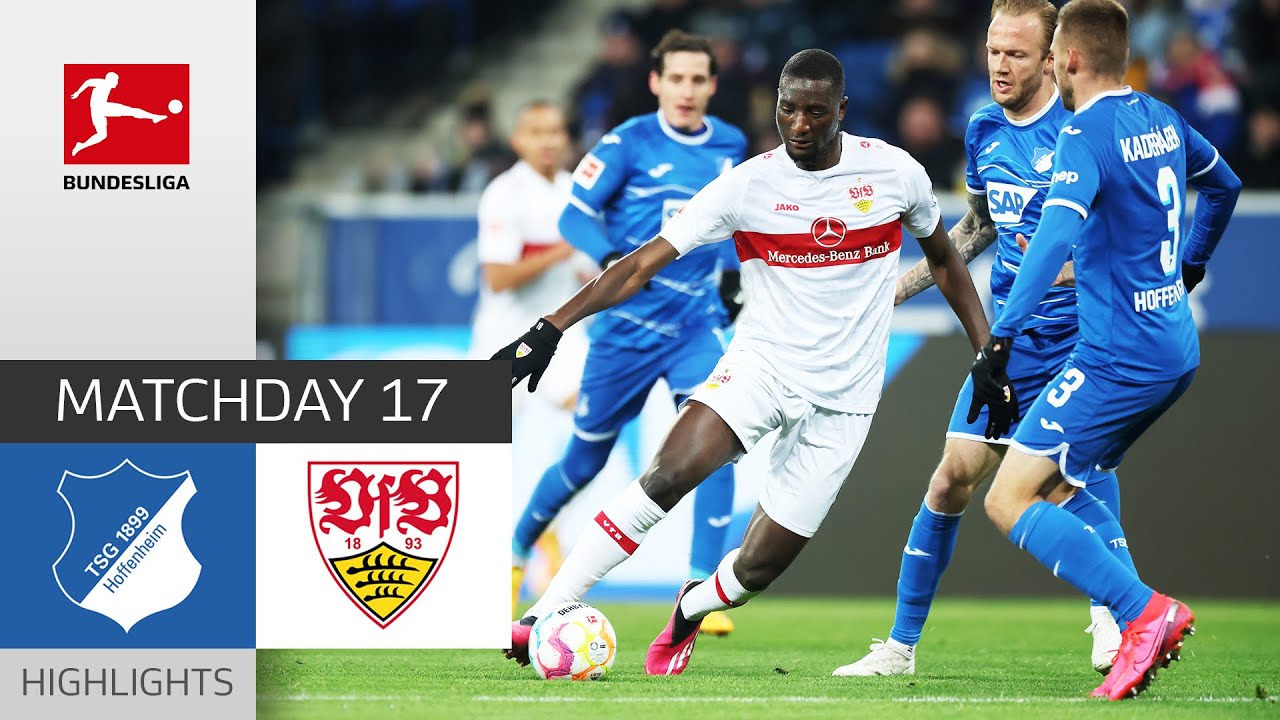 TSG Hoffenheim - VfB Stuttgart 2-2 | Highlights | Matchday 17 ...