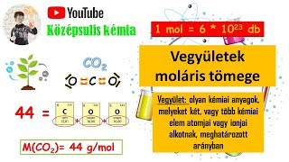 19. Vegyületek moláris tömege (egyszerű kémia számítások) - kémia 9. osztály