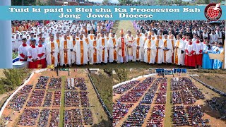 Da ki hajar wan shim bynta ki pait u Blei sha ka Procession Bah Jowai Diocese - Ïongshiwiat Parish