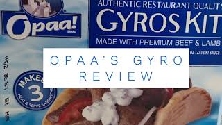 Opaa’s Gyros Kit Review | Easy Gyro Dinner | John Eats Cheap